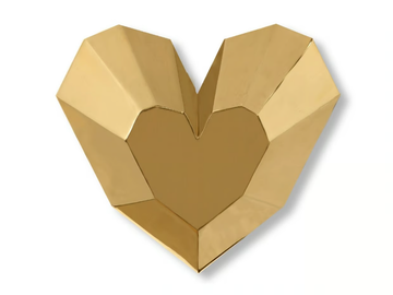 QUEEN HEART - Brass wall lamp by ROYAL STRANGER - view 2